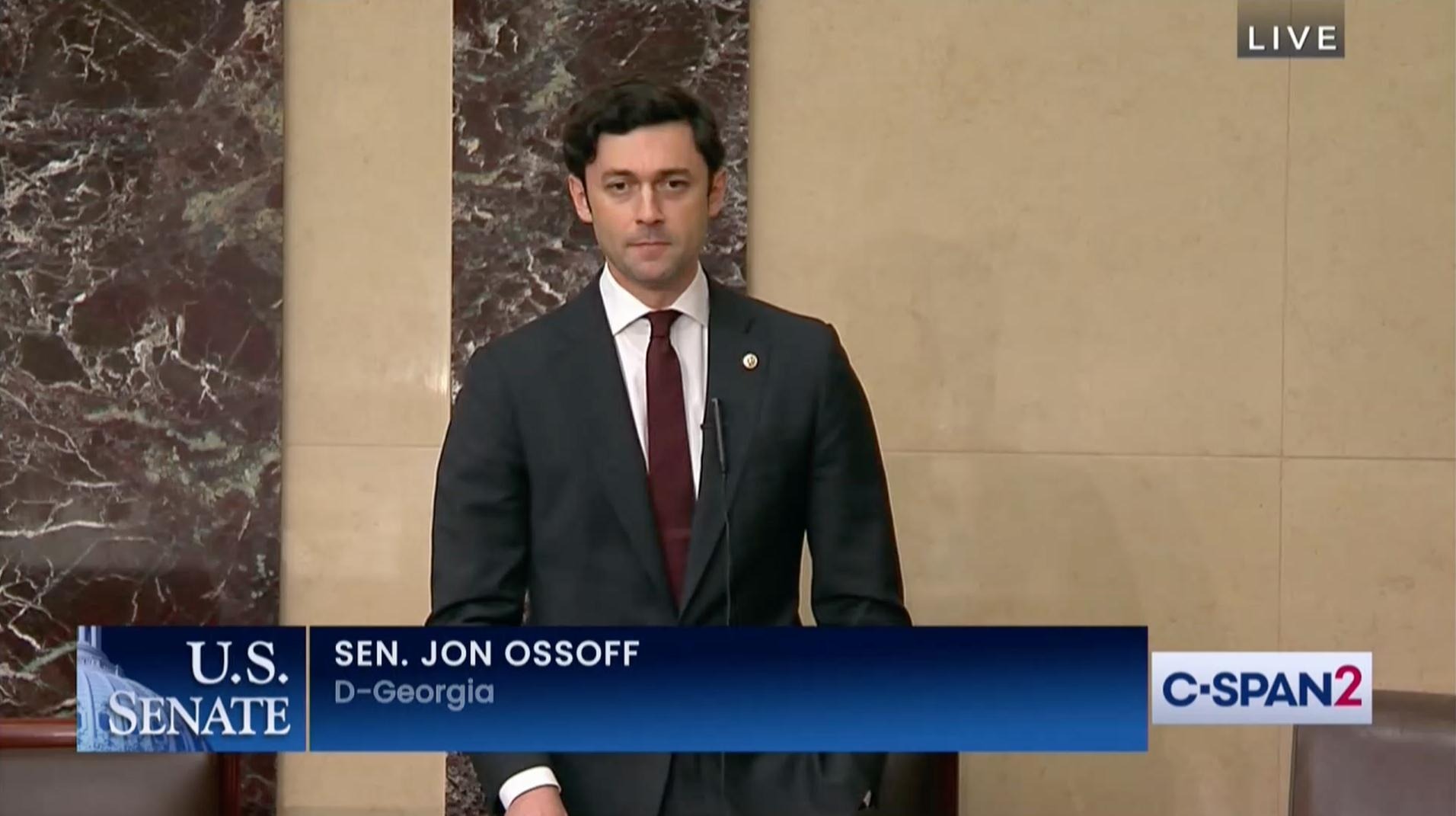 WATCH Senate Passes Sen Ossoffs Bipartisan Bill To Secure Justice