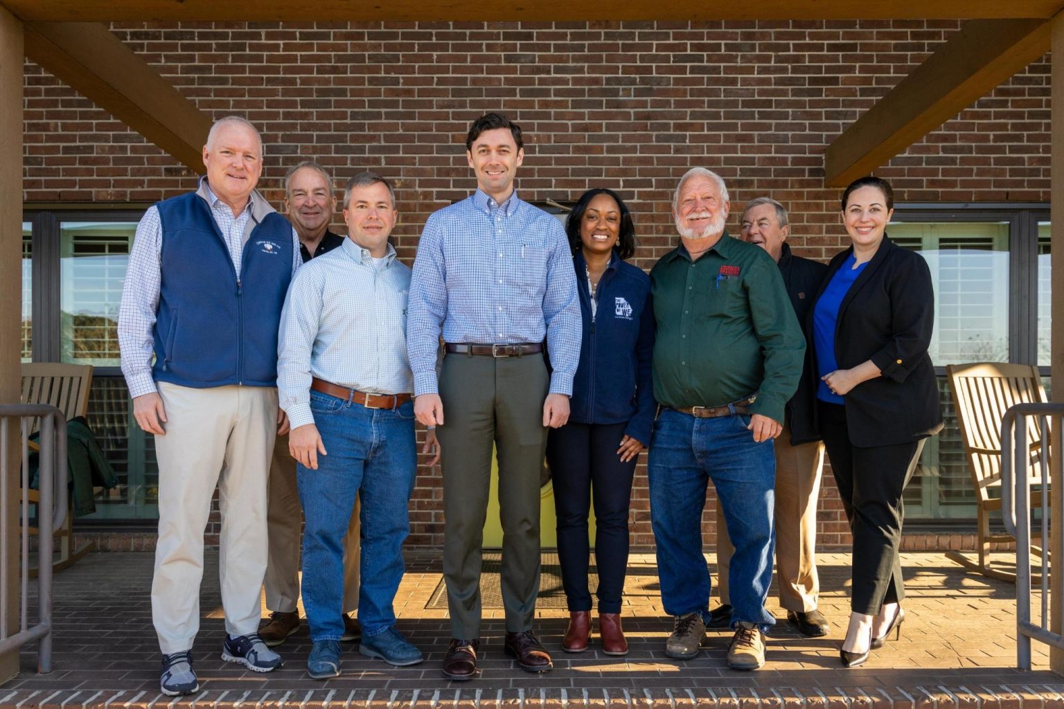 Photos Sen Ossoff Working To Strengthen Georgias Peanut Industry U